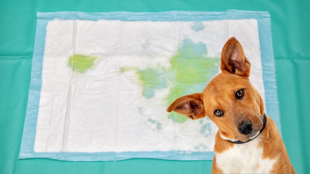 Una foto adorabile di un cane sdraiato comodamente su una traversina colorata, mostrando il comfort e la felicità che queste traversine possono offrire.